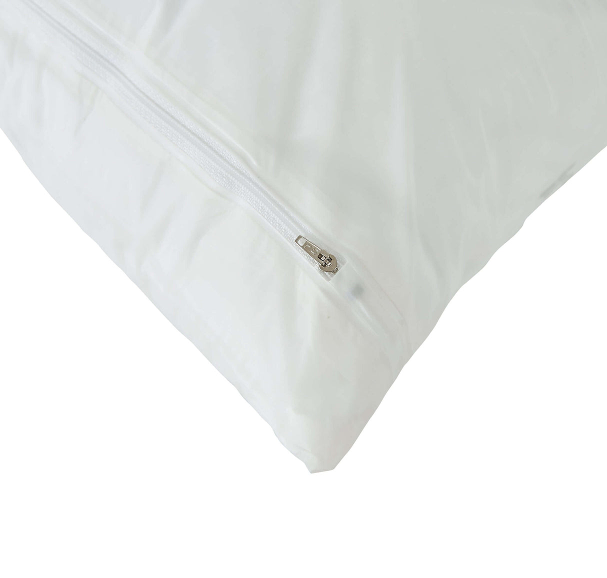 Bargoose 6 Gauge Vinyl Zippered Pillow Protectors - The BedBug Solution™ for Your Pillows - Packed in Pairs