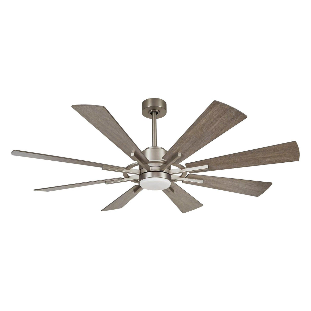 60" Oretha Windmill 8 Blade Led Indoor Oil Rubbed Bronze Ceiling Fan With Remote And Light Kit Included