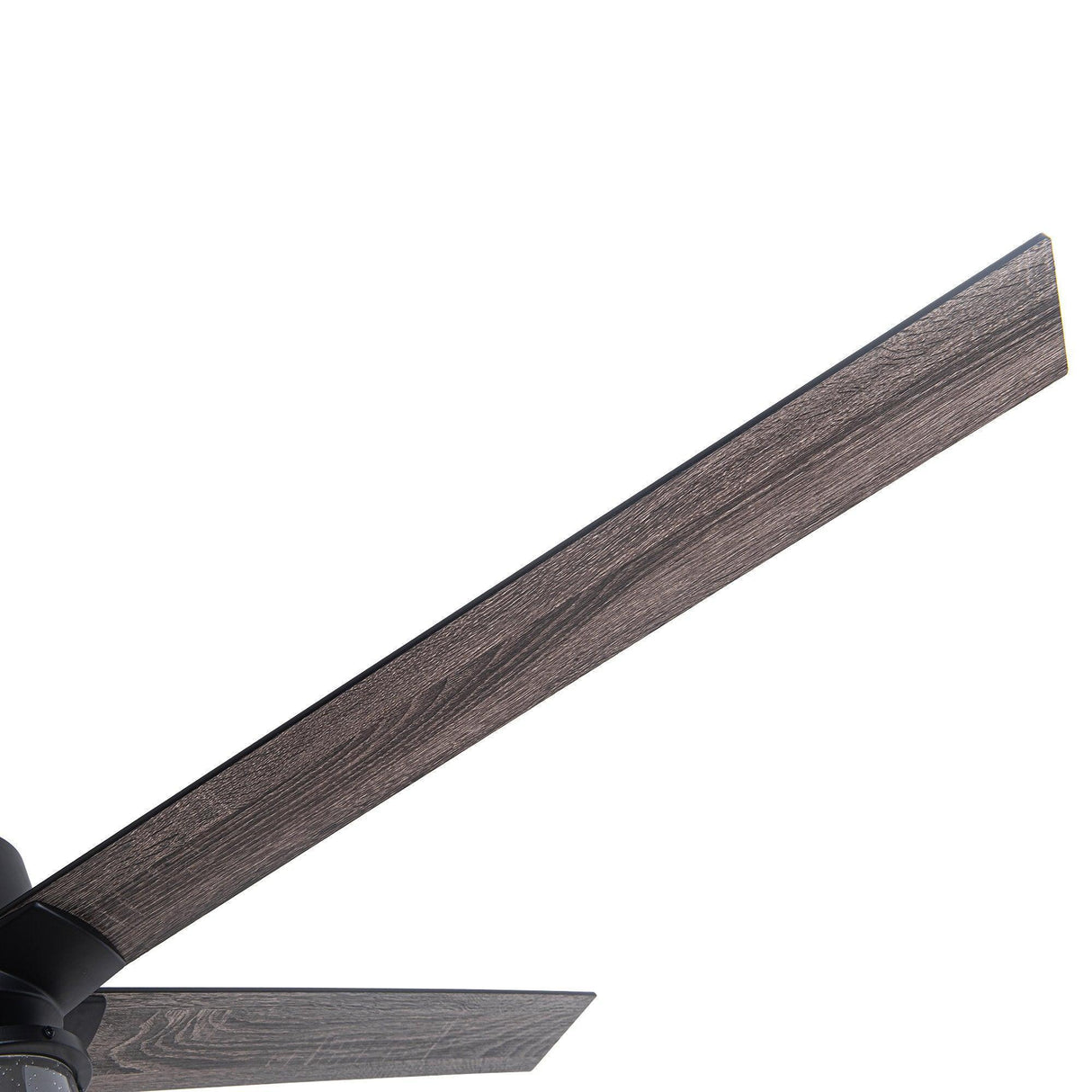 65" Modern DC Motor Downrod Mount Reversible Ceiling Fan With Lighting And Remote Control