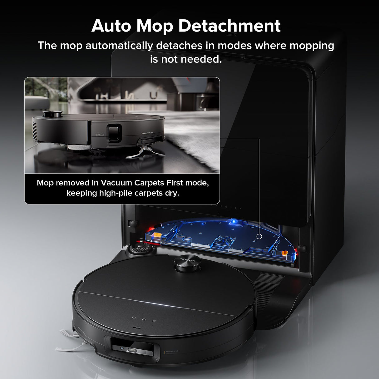Roborock Saros 10 Robot Vacuum with Dual Anti-tangle System (Upgraded from S8 MaxV Ultra)