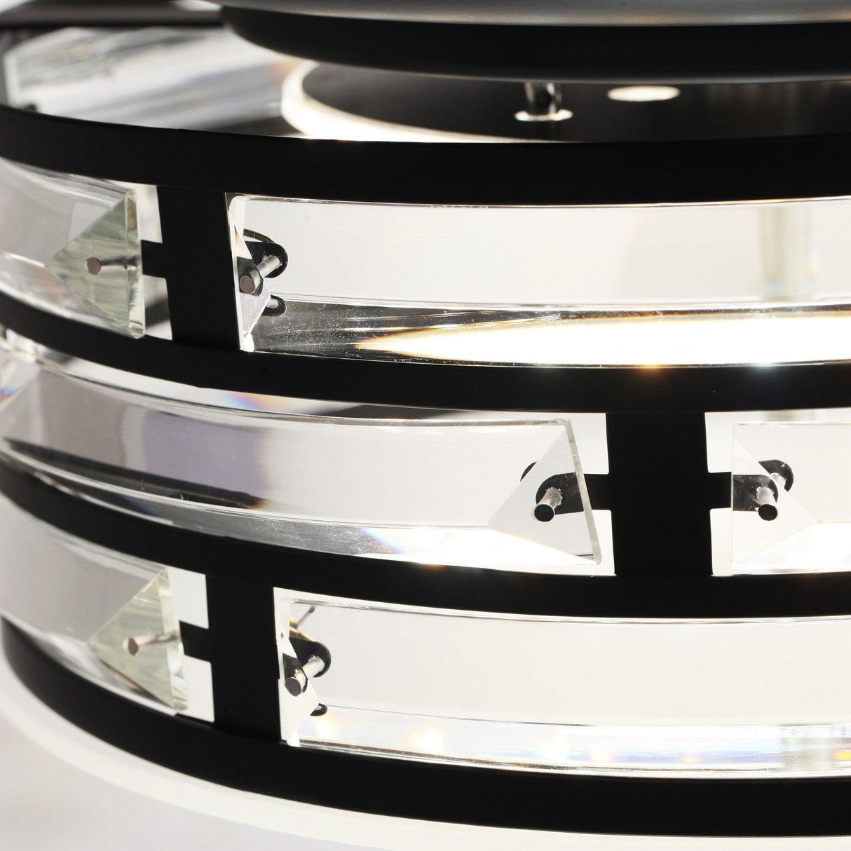 70" Black Modern Ceiling Fan