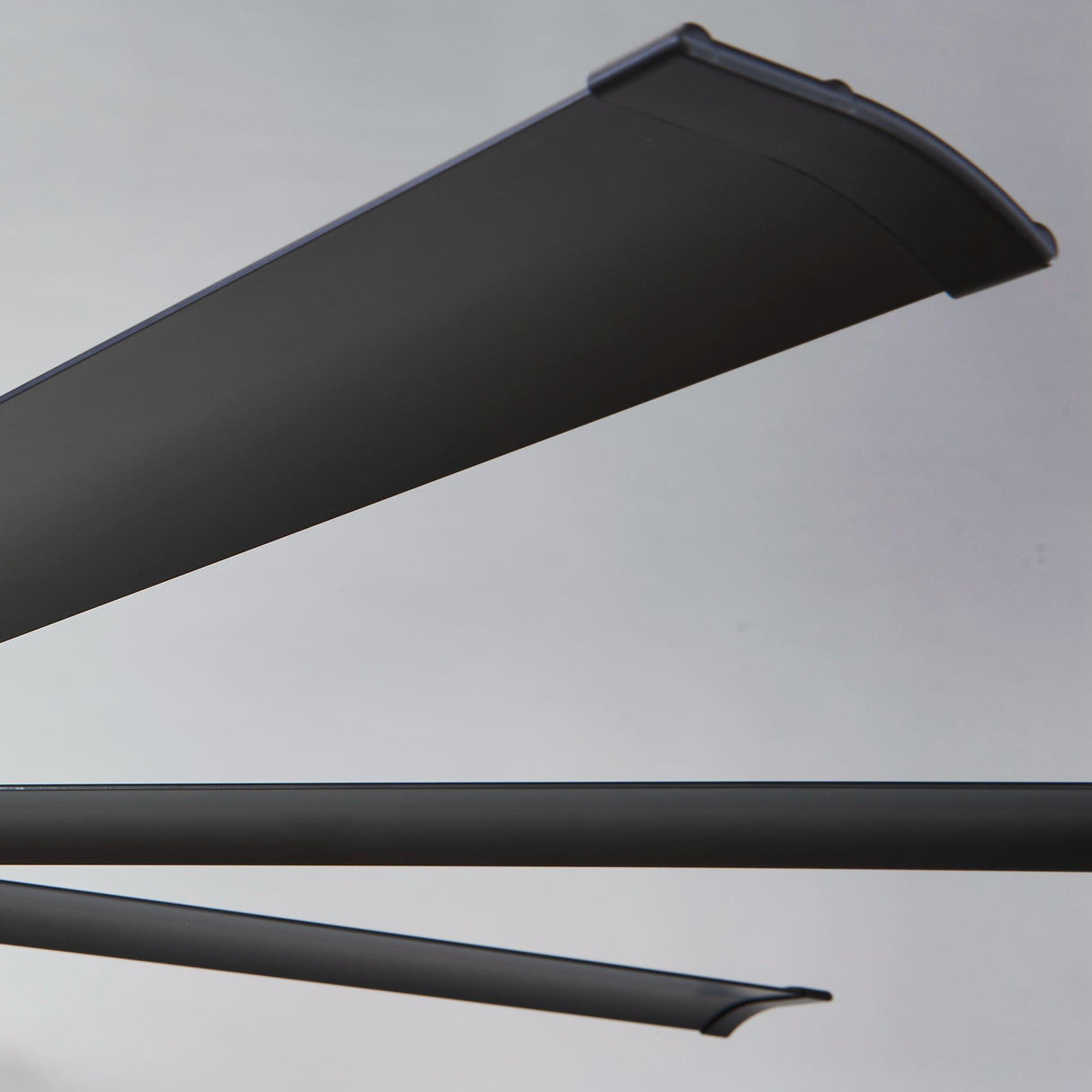 75" Industrial DC Motor Downrod Mount Reversible Ceiling Fan with Lighting and Remote Control