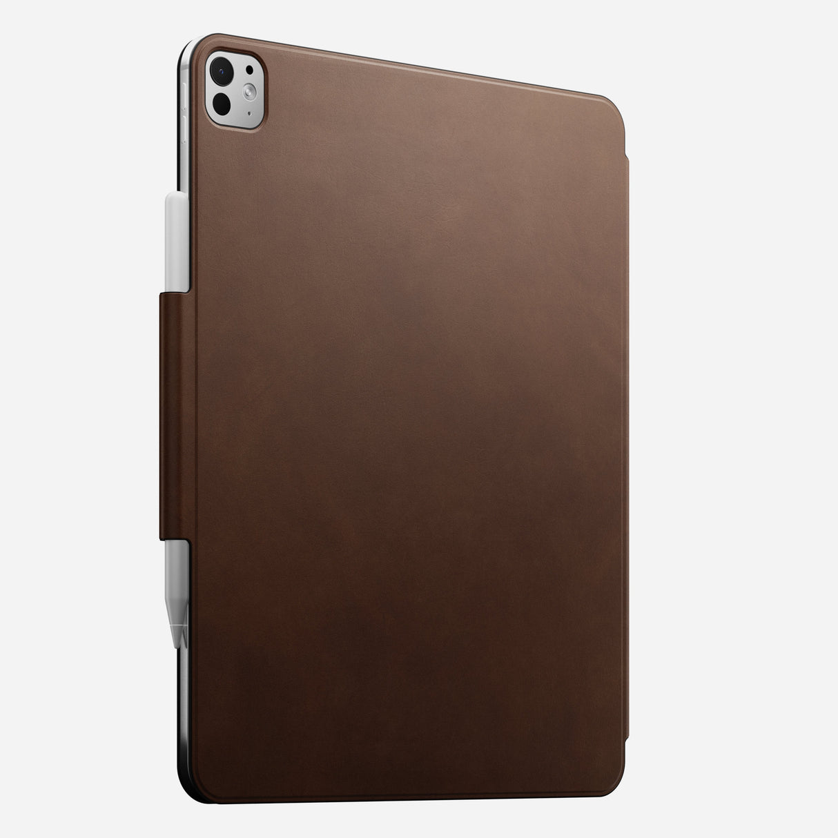 Leather Folio - M4 & M5 iPad 13 inch | Brown | Nomad Leather | Apple Pencil