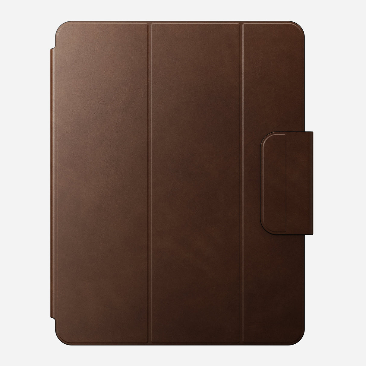 Leather Folio - M4 & M5 iPad 13 inch | Brown | Nomad Leather | Apple Pencil