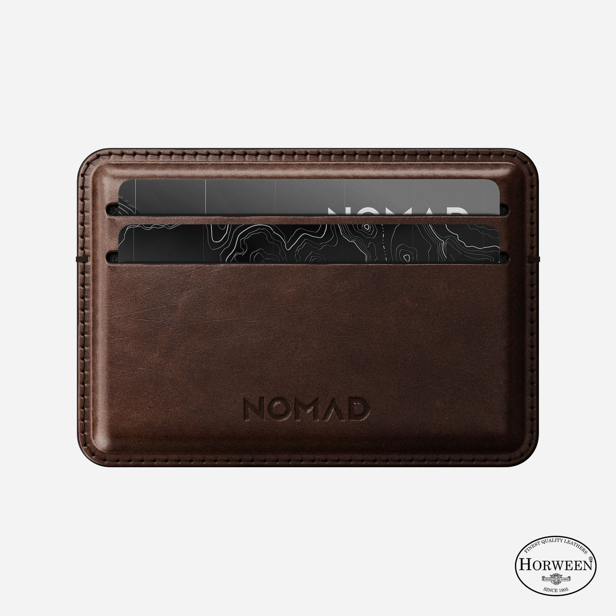 Card Wallet - Rustic Brown | Horween