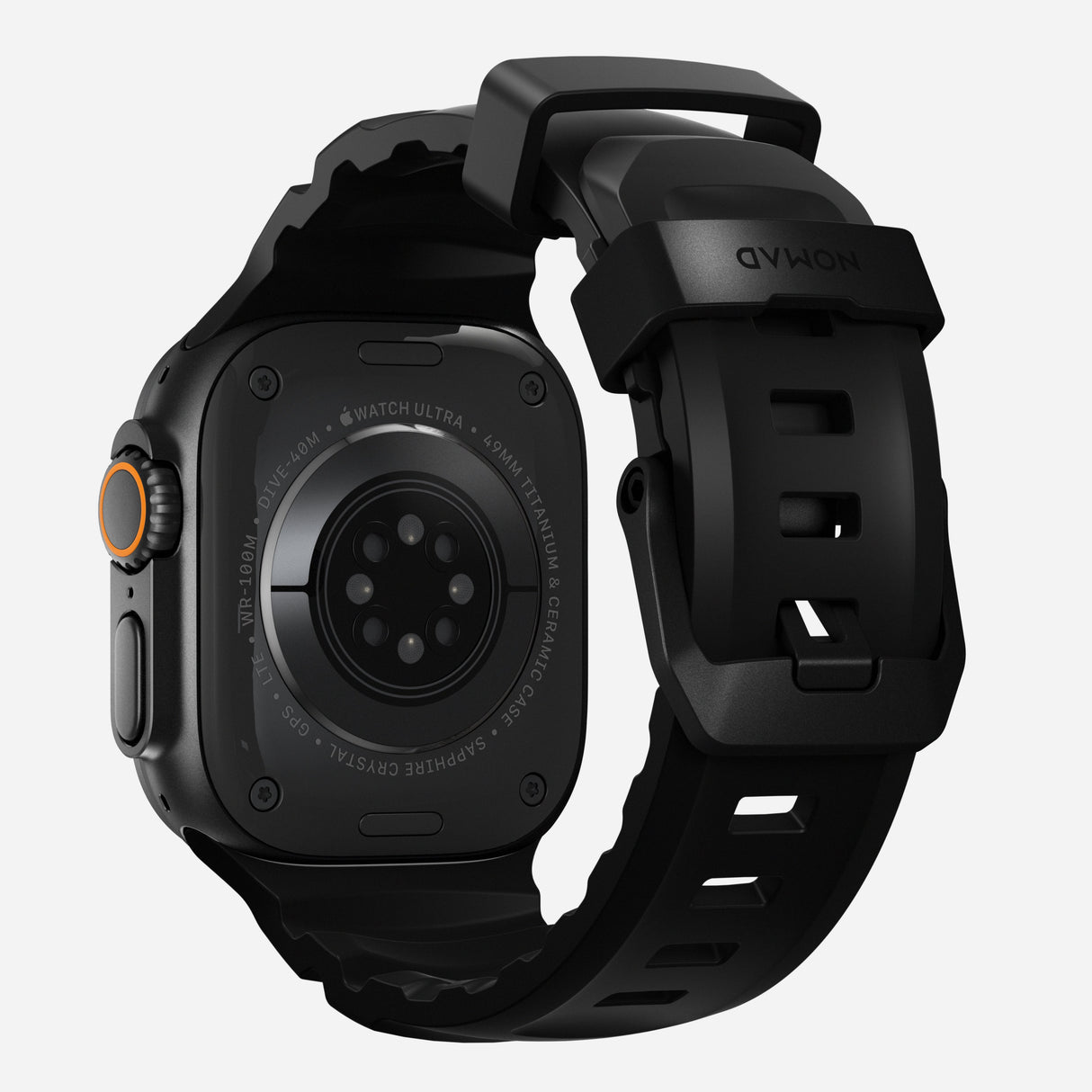 Rocky Point Band - 46mm/49mm | Carbon Black | Black Hardware