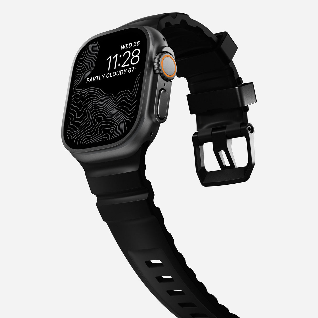 Rocky Point Band - 46mm/49mm | Carbon Black | Black Hardware