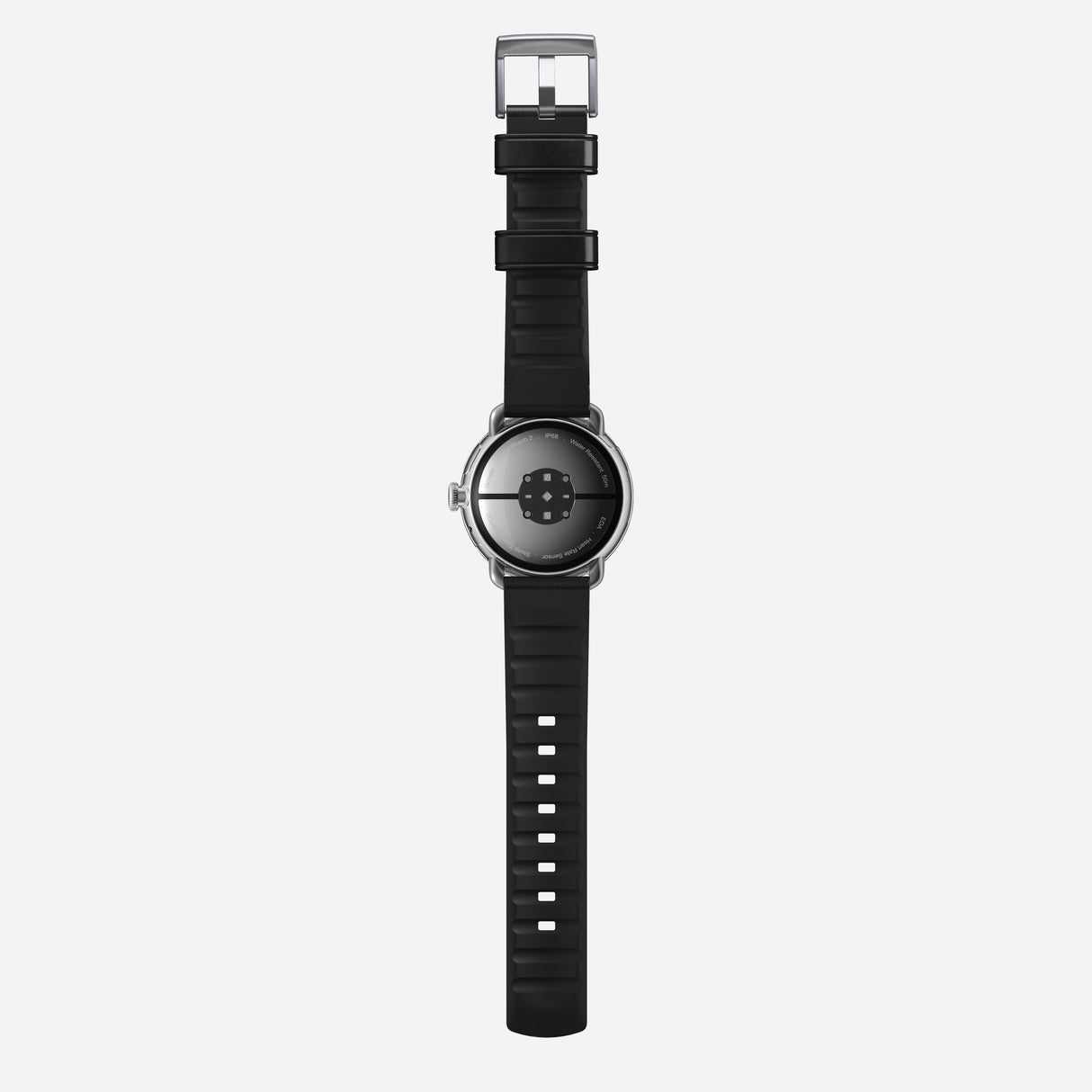 Active Band Pro - Pixel Watch | 45mm | Silver Hardware | Horween Black