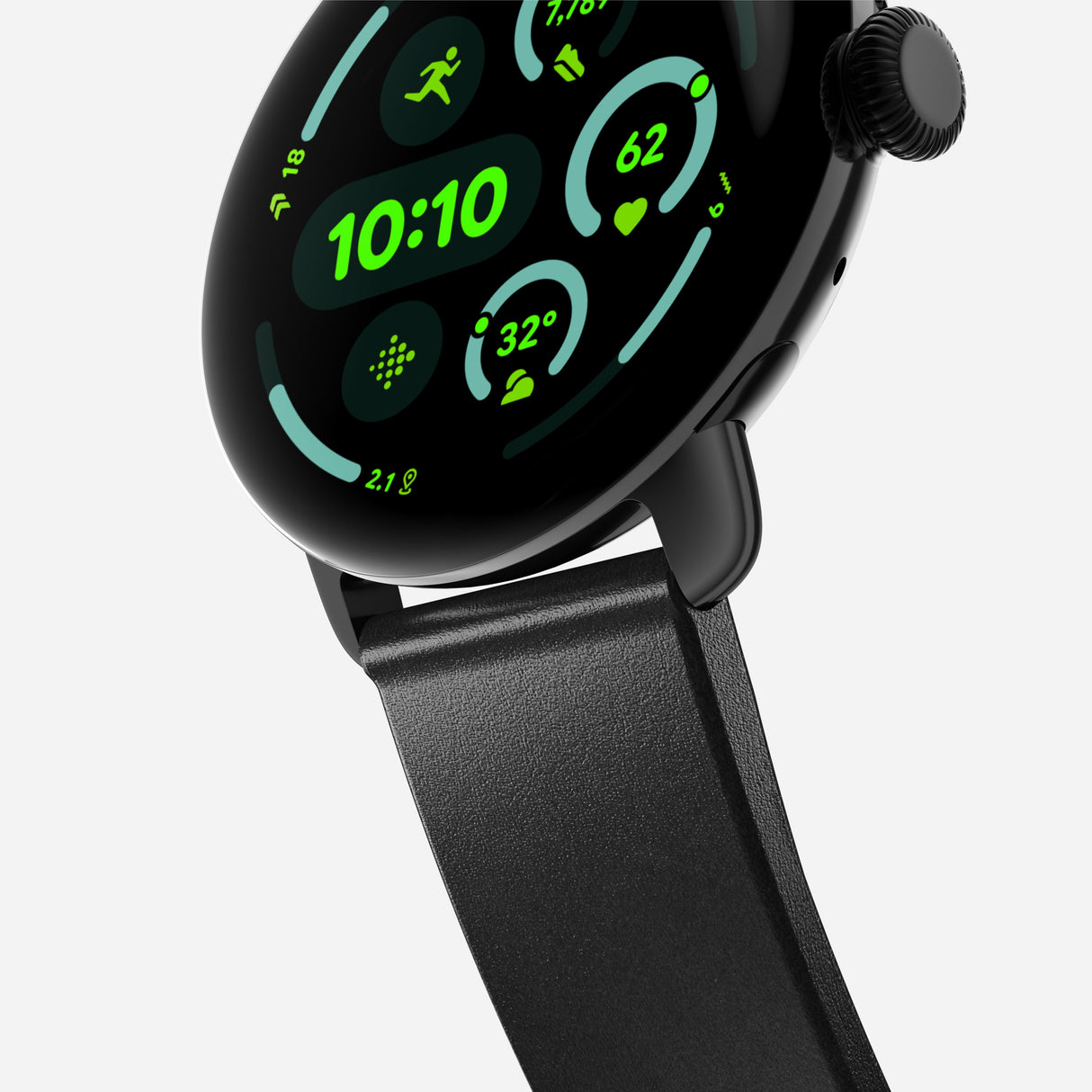 Active Band Pro - Pixel Watch | 45mm | Black Hardware | Horween Black