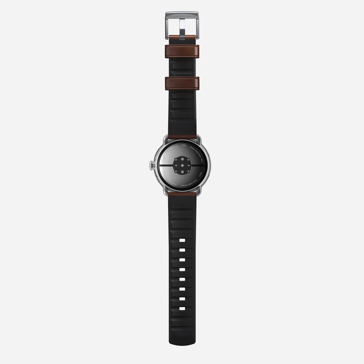 Active Band Pro - Pixel Watch | 45mm | Silver Hardware | Horween Brown
