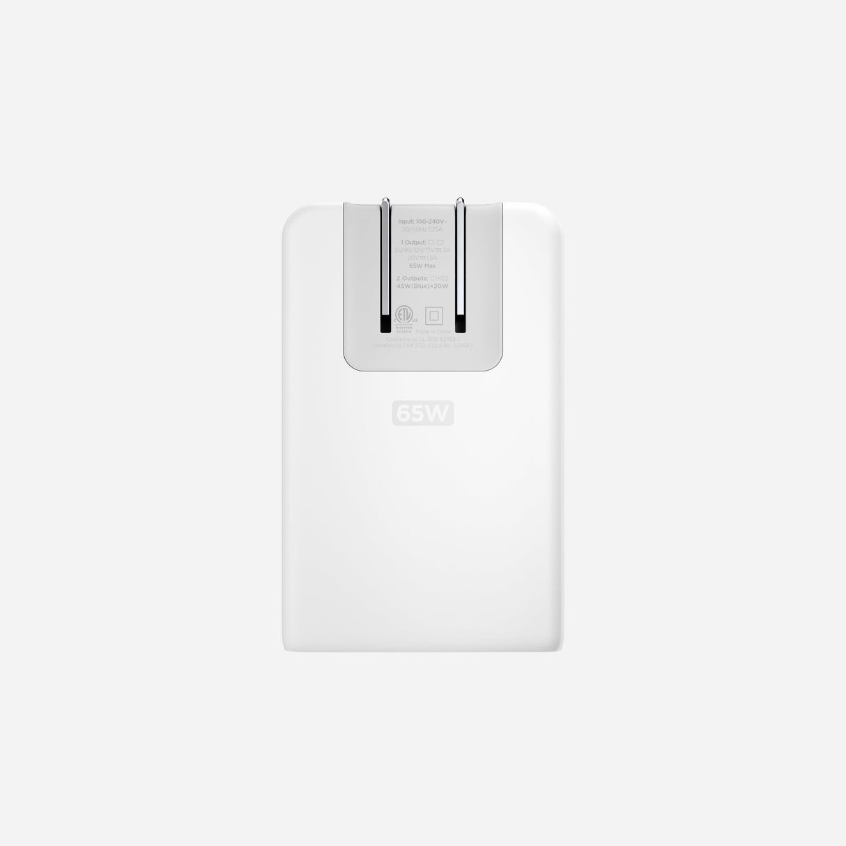 AC Adapter - 65W | Slim | White