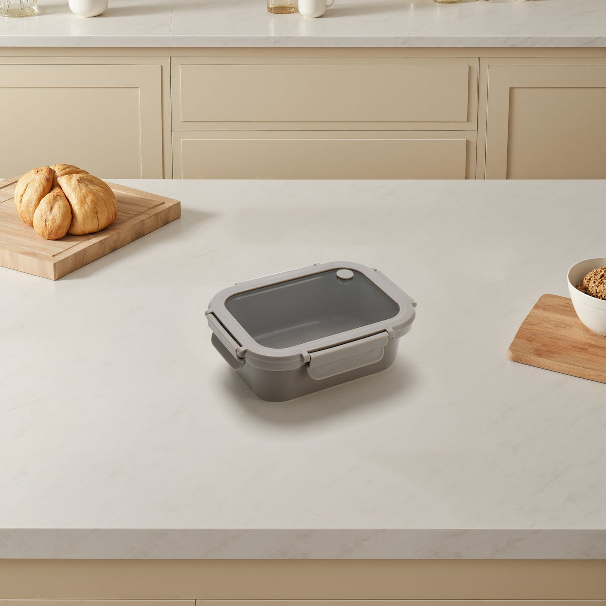 Stoneware Container - Mineral Gray