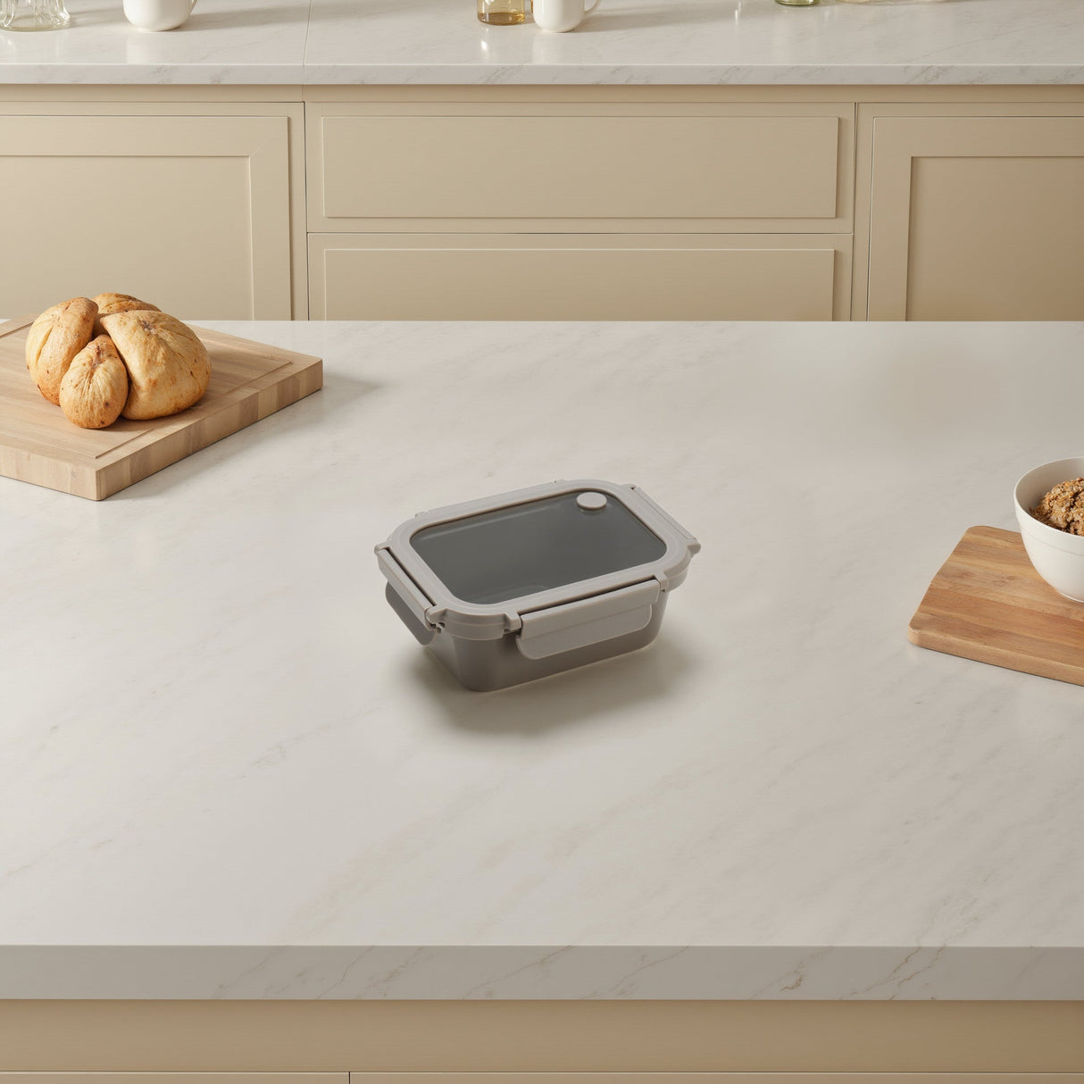 Stoneware Container - Mineral Gray