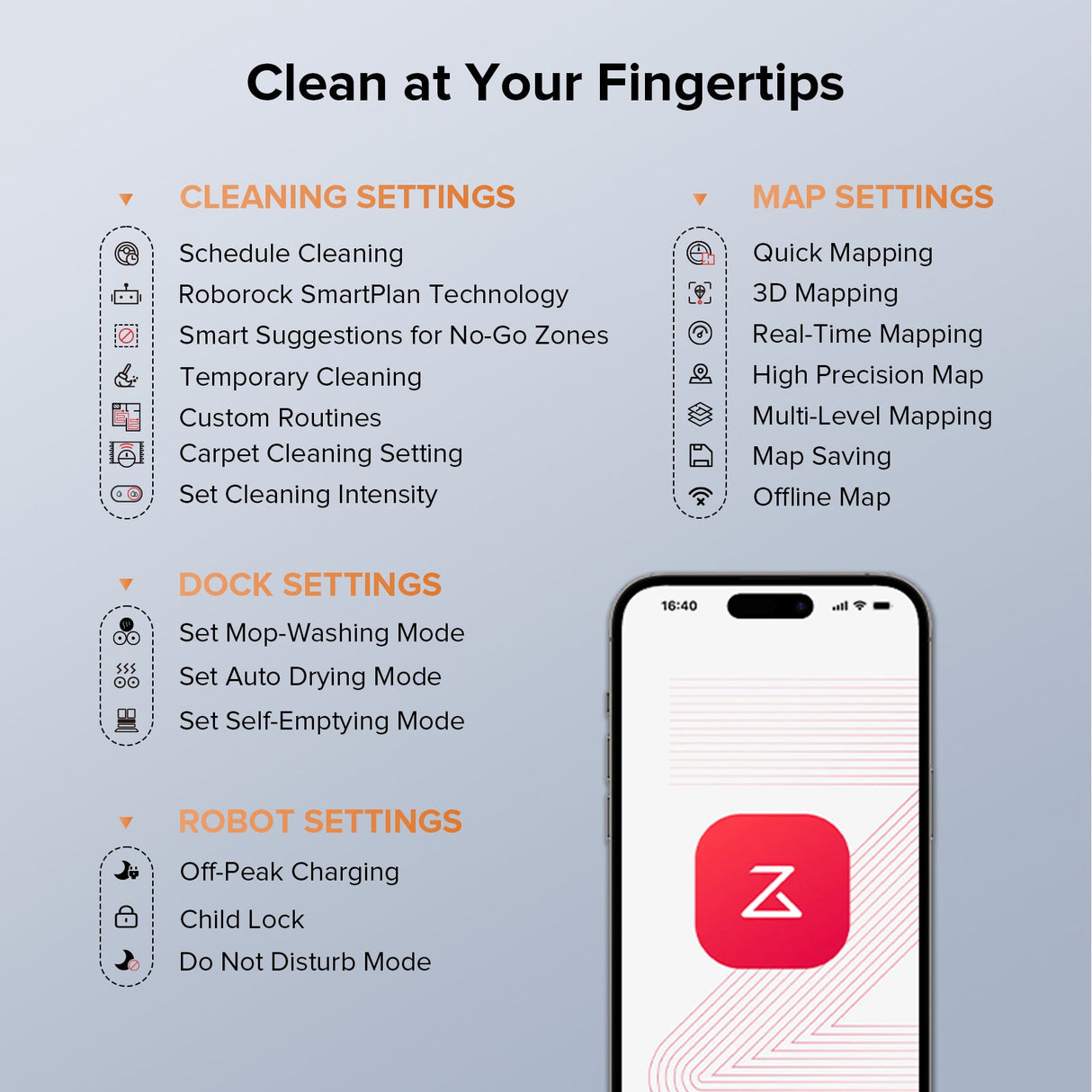 Roborock Qrevo Edge S5A Robot Vacuum with Multifunctional Dock 3.0