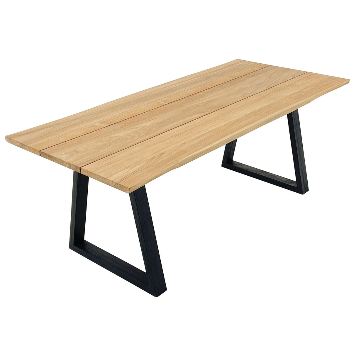 Ubud Natural Teak 4-6 Person Indoor or Outdoor Dining Table - 79"