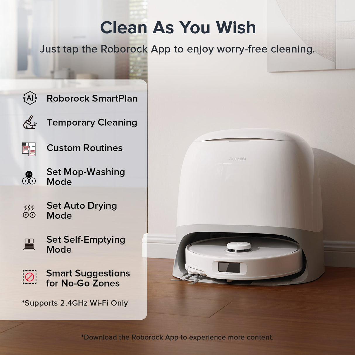 Roborock Qrevo Curv S5X Robot Vacuum with Multifunctional Dock 3.0