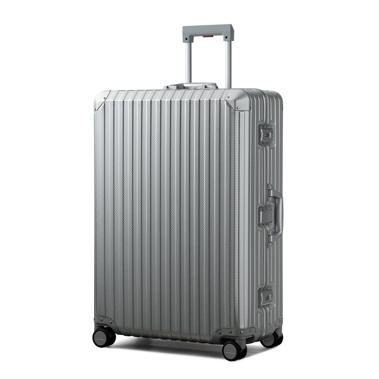TREVA Aluminum Suitcase Silver