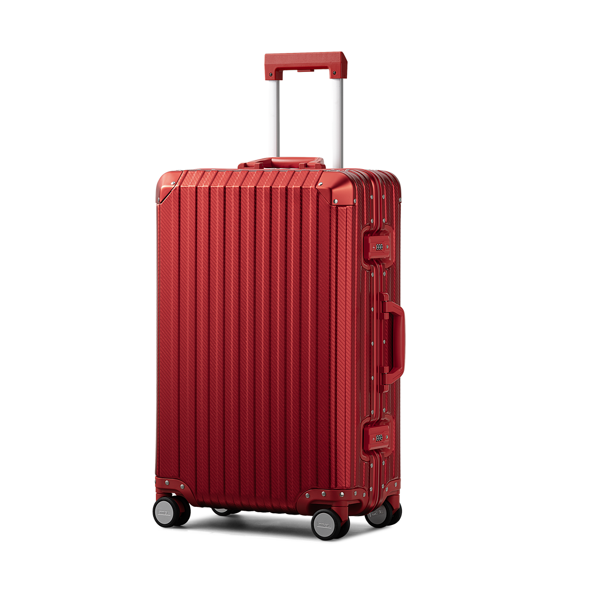TREVA Aluminum Suitcase Red