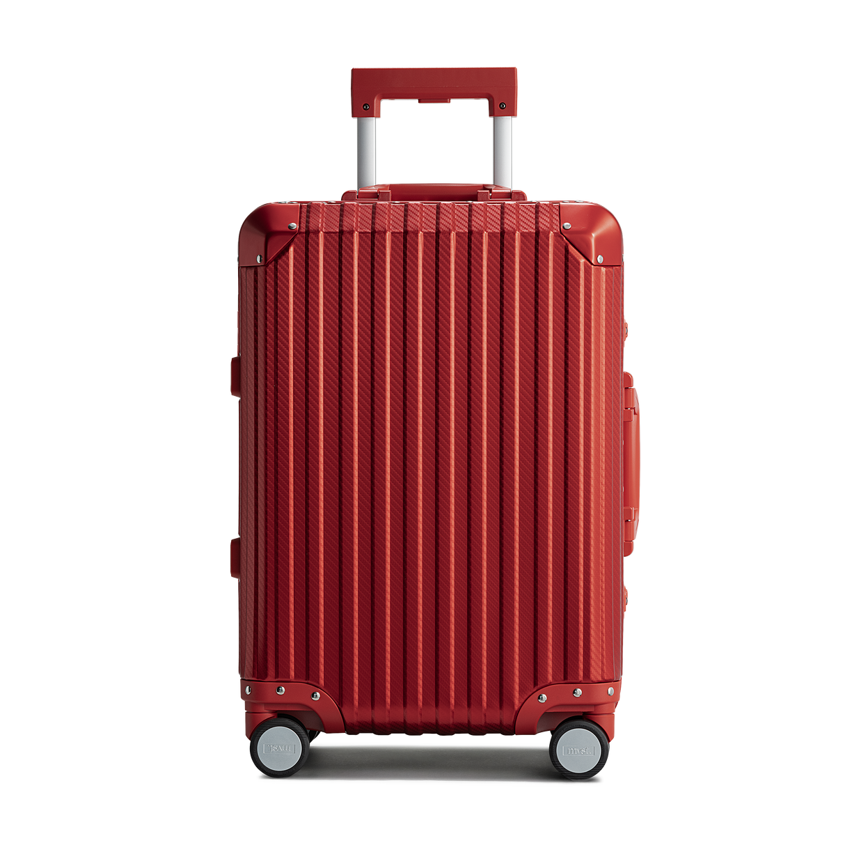 TREVA Aluminum Suitcase Red