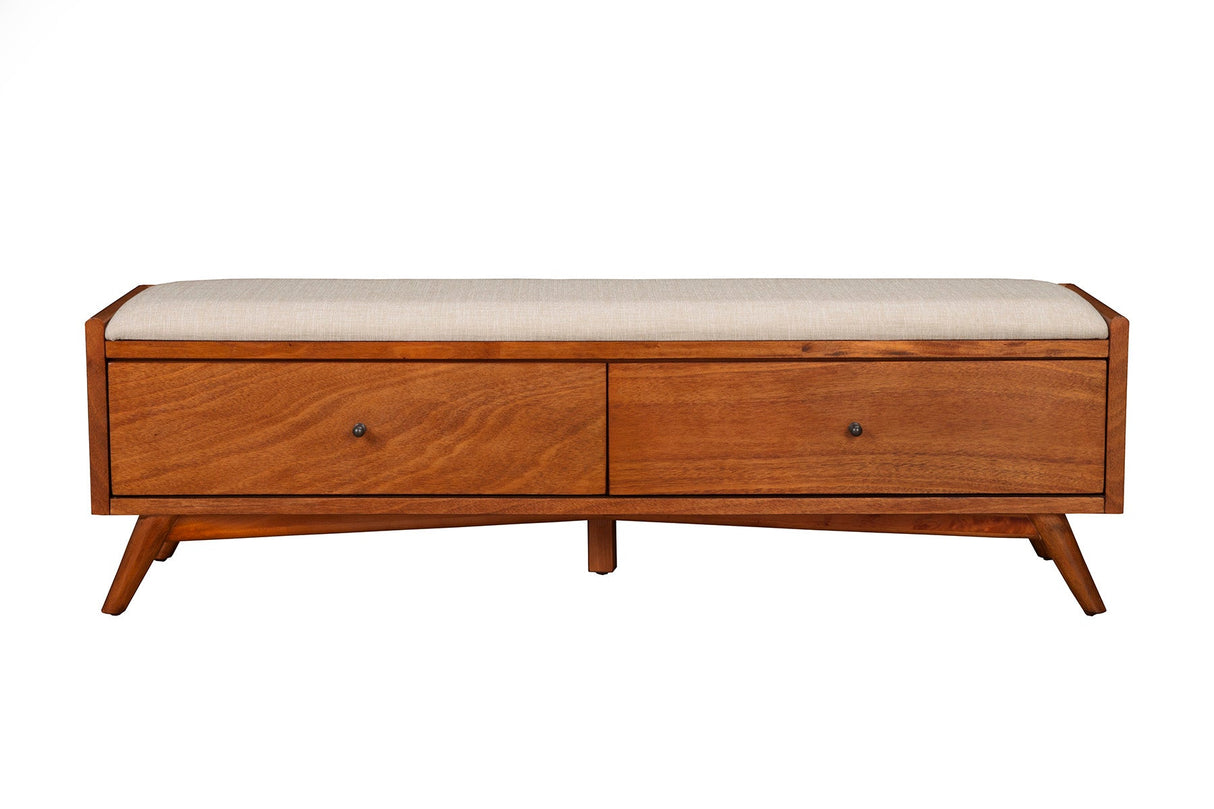 Flynn Bench, Chestnut