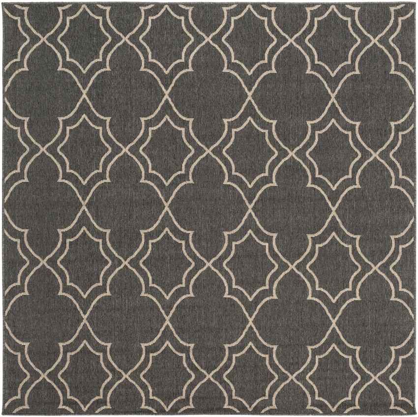 Liam Cottage Black Area Rug