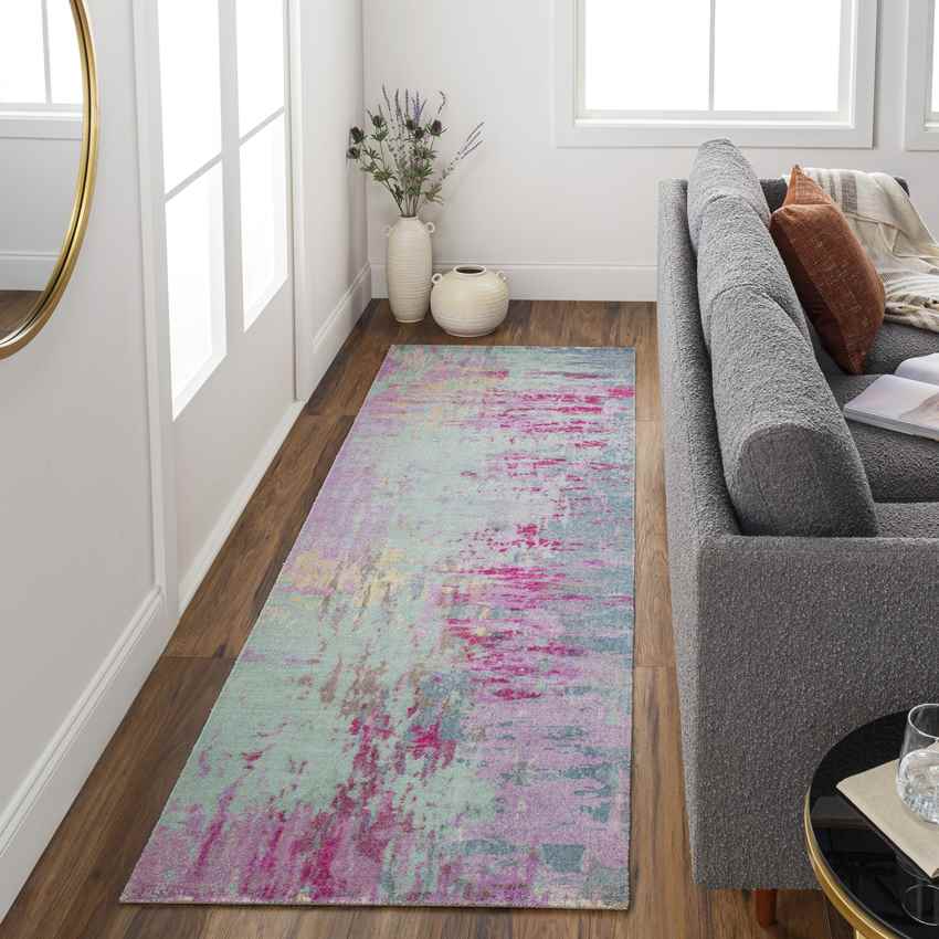 Madison Modern Blue/Purple Area Rug