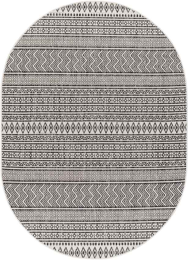 Antibes Global Black Area Rug