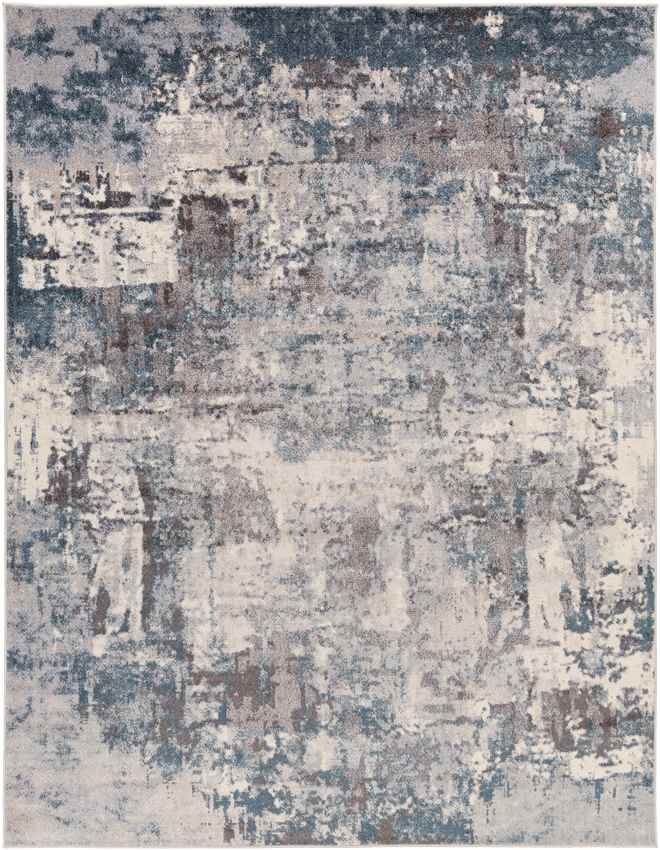 Loire Modern Teal Area Rug