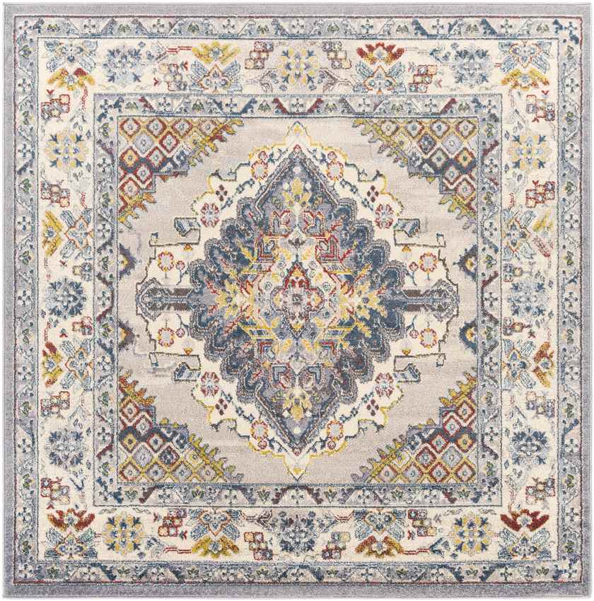 Var Traditional Gray Area Rug