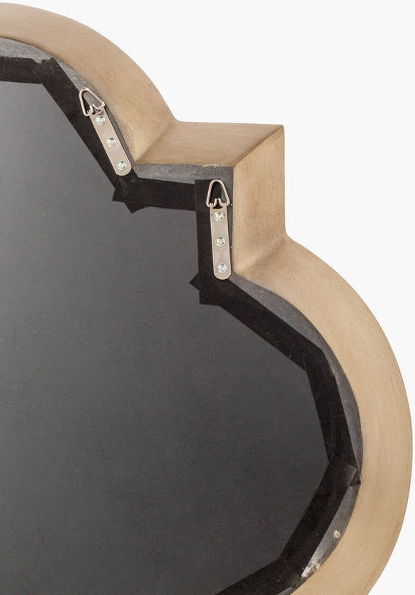 Megchelen Traditional Champagne Wall Mirror