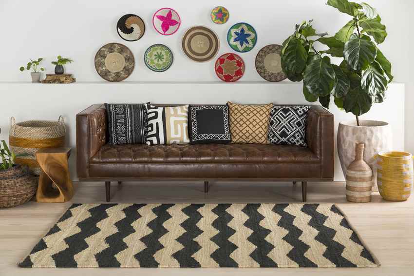 Zwarteweg Global Light Brown Area Rug