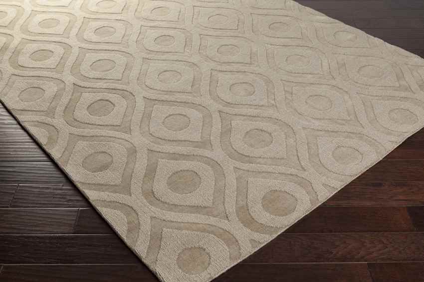 Bantam Modern Taupe Area Rug
