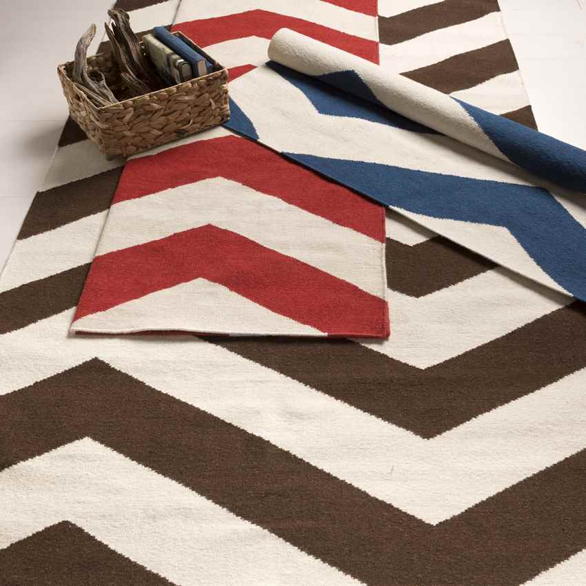 Emelle Modern Brown/Beige Area Rug