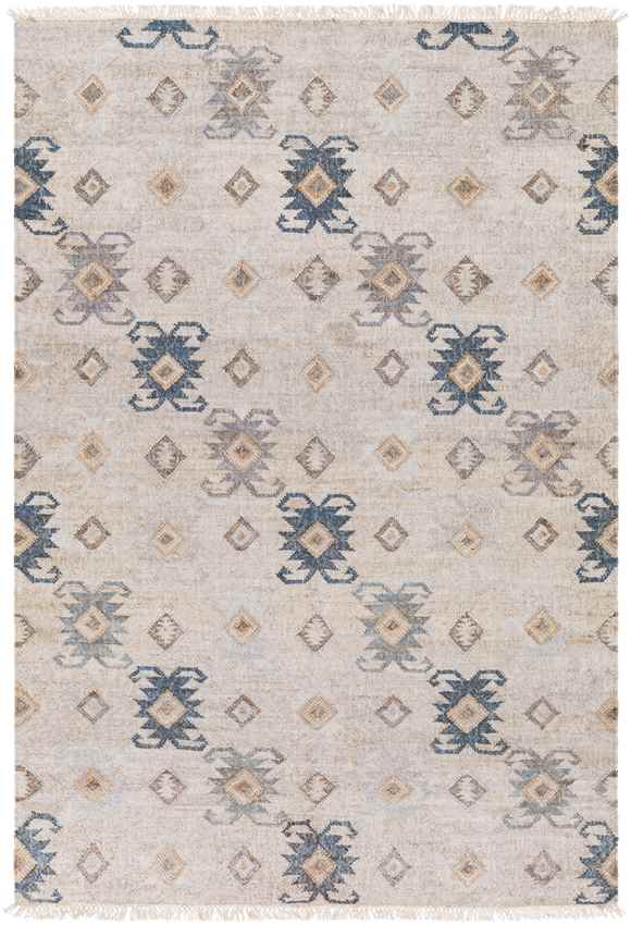 Lawndale Global Blue Area Rug