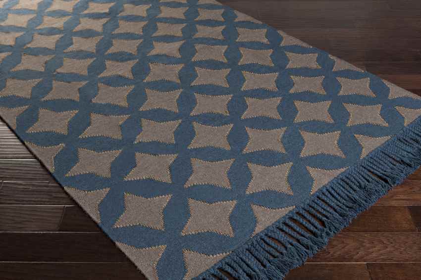 Mekoryuk Modern Charcoal Area Rug