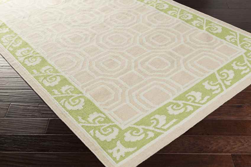 Millry Modern Taupe/Grass/Green Area Rug