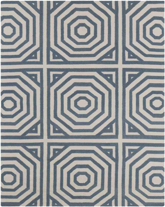 Rosa Modern Gray/Teal Area Rug