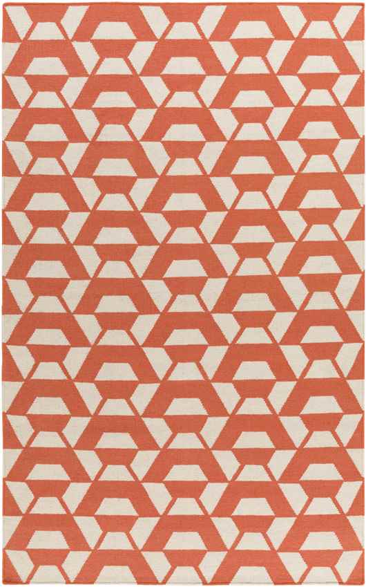 Rosemead Modern Coral Area Rug