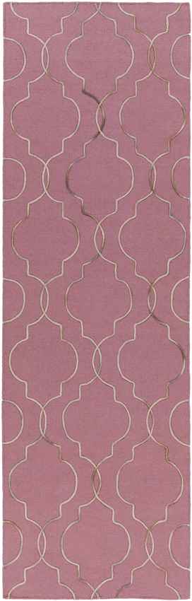 Salinas Modern Pink Area Rug