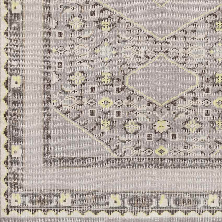Scafati Traditional Charcoal Area Rug