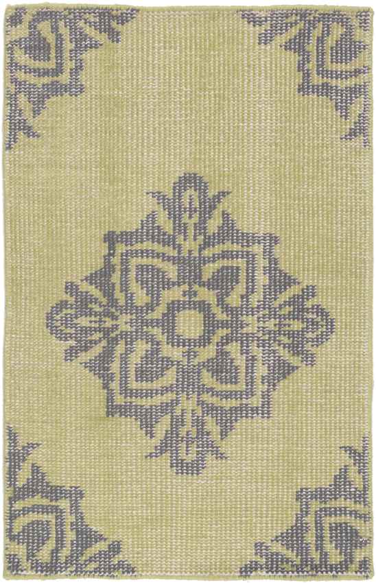 Benld Traditional Lime Area Rug