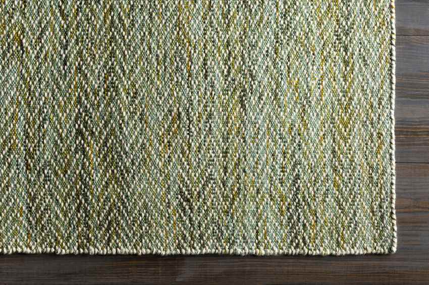 Gateshead Modern Dark Green Area Rug