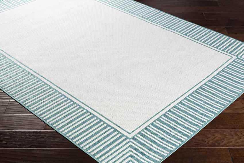 Balgonie Cottage Teal Area Rug