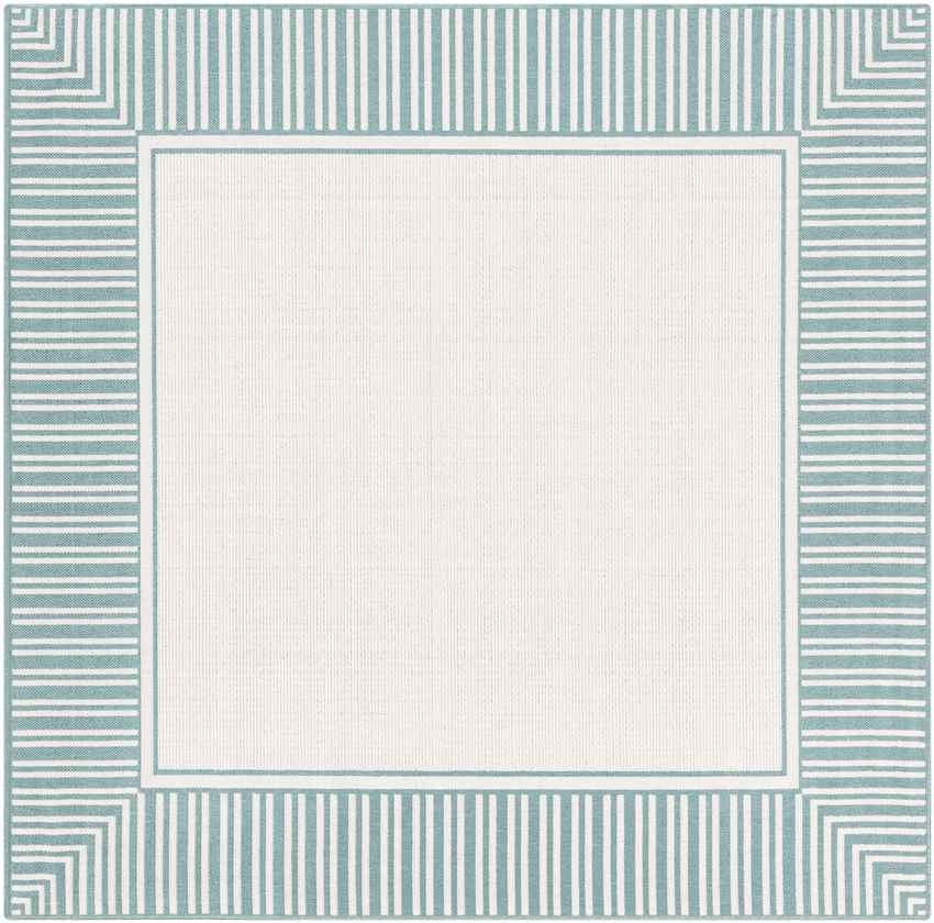 Balgonie Cottage Teal Area Rug