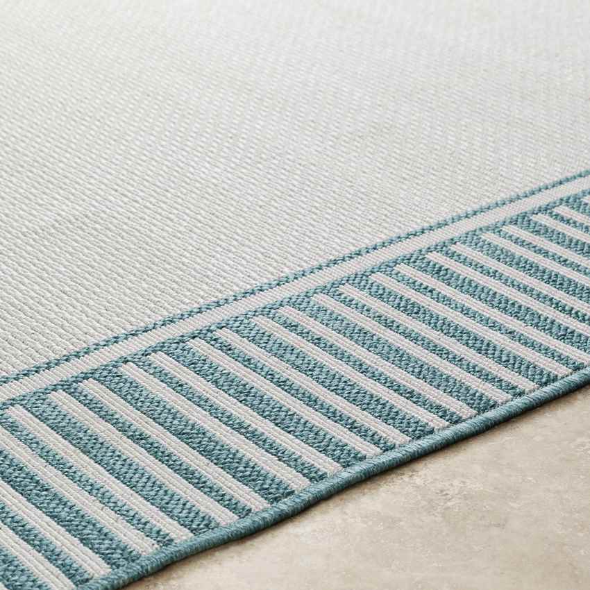 Balgonie Cottage Teal Area Rug