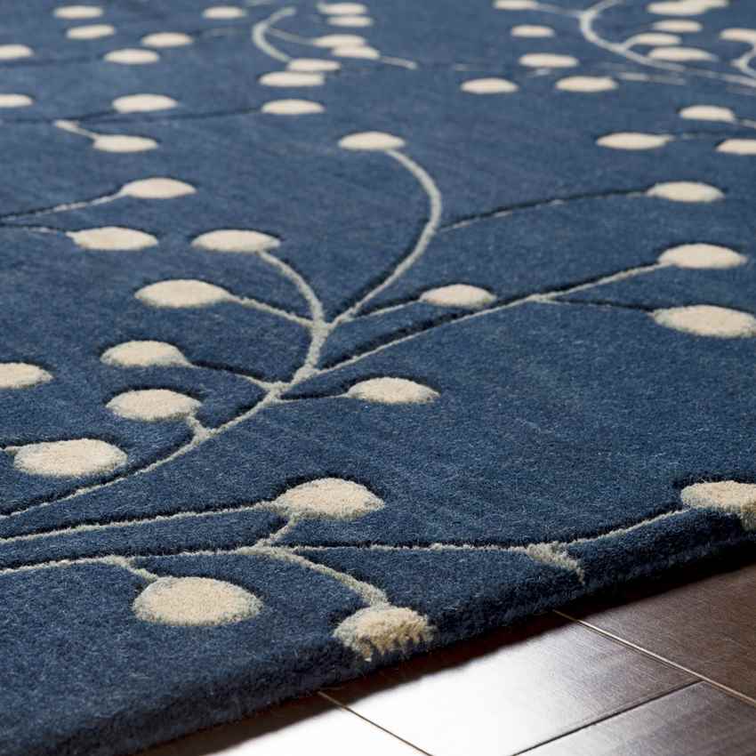 Le Havre Cottage Navy Area Rug