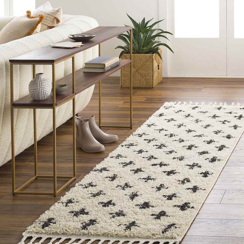 Tacozijl Global Ivory/Gray Area Rug