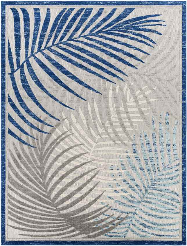 Eleveld Coastal Dark Blue Area Rug