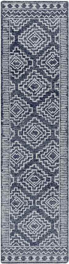 Vledder Global Dark Blue Area Rug