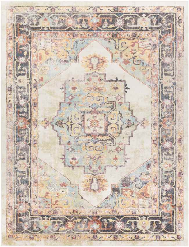 Zuidvelde Traditional Gray/Cream Area Rug